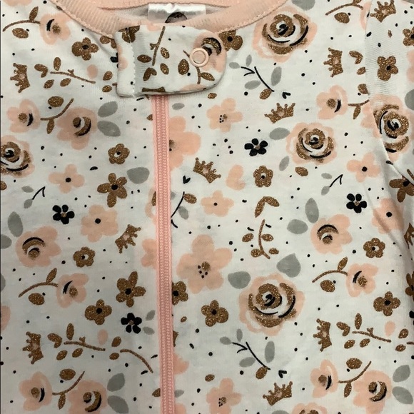 Gerber Baby Girl Princess Sleep N' Play, 2 Pack - Picture 8 of 13